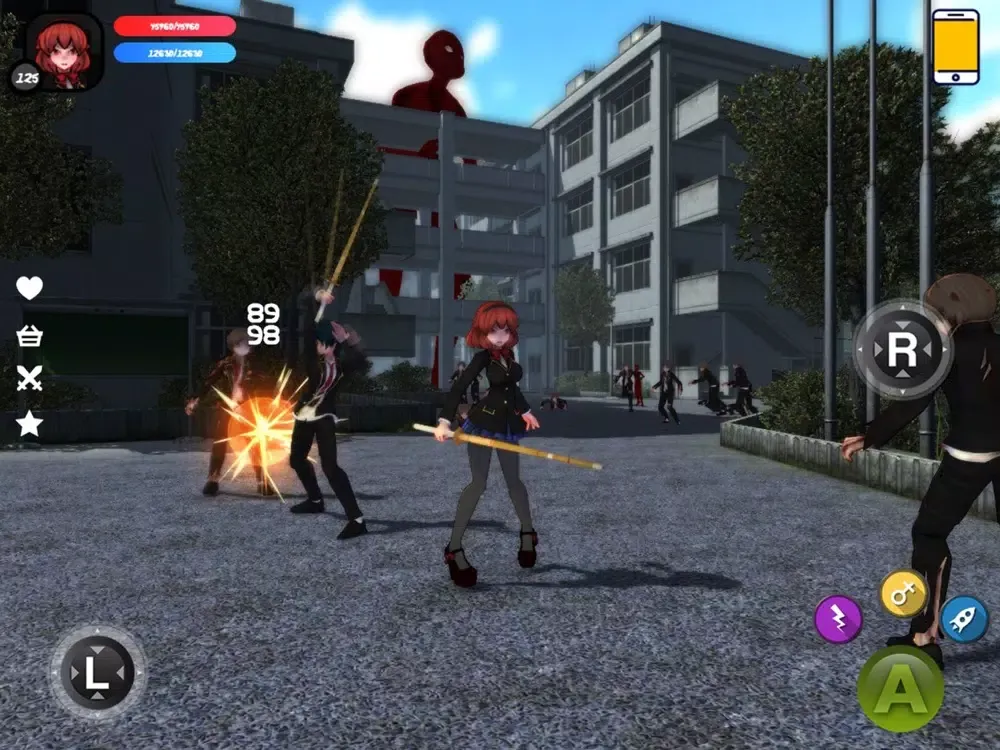 Capturas de pantalla de Dead School iPad 