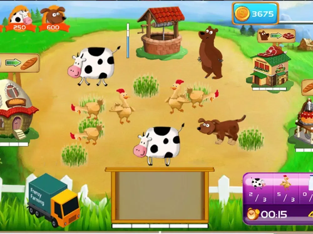 Tangkapan skrin Farming Frenzy 4 Seasons iPad 