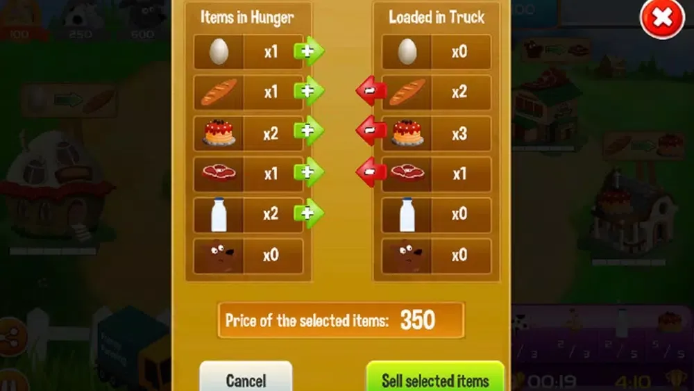 Tangkapan skrin Farming Frenzy 4 Seasons