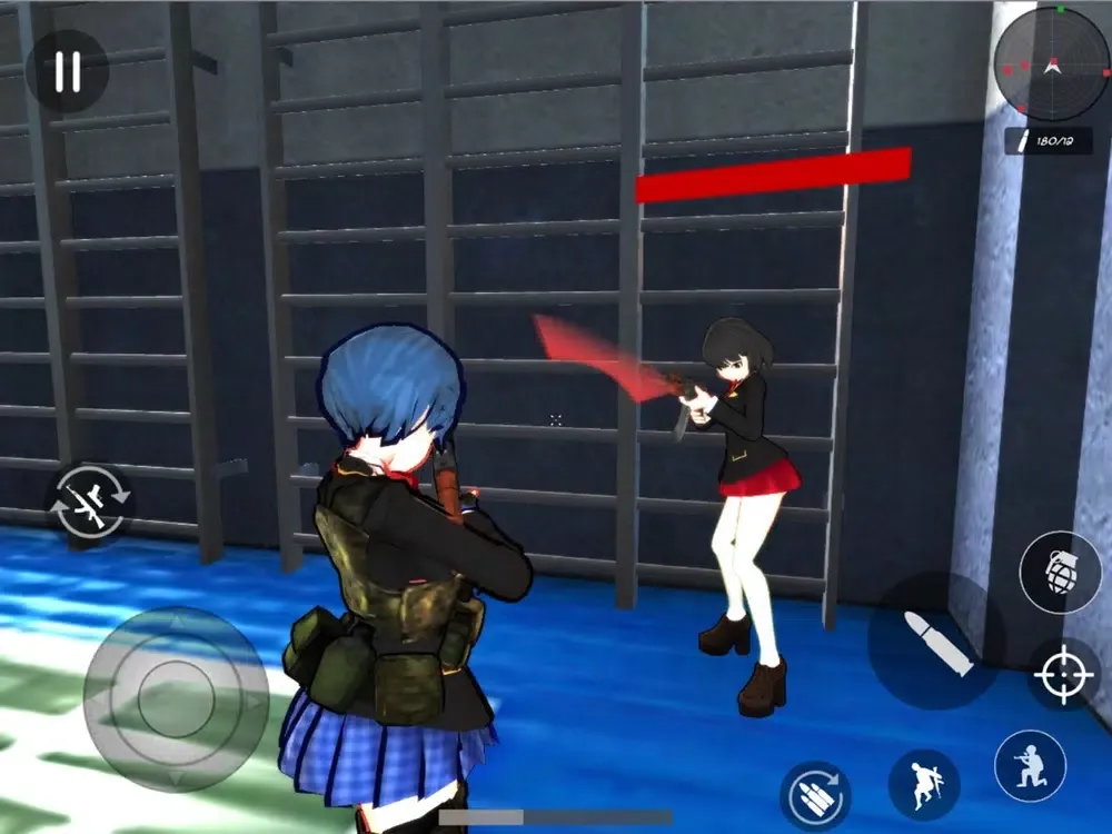 Ảnh chụp màn hình của Sniper Girl iPad