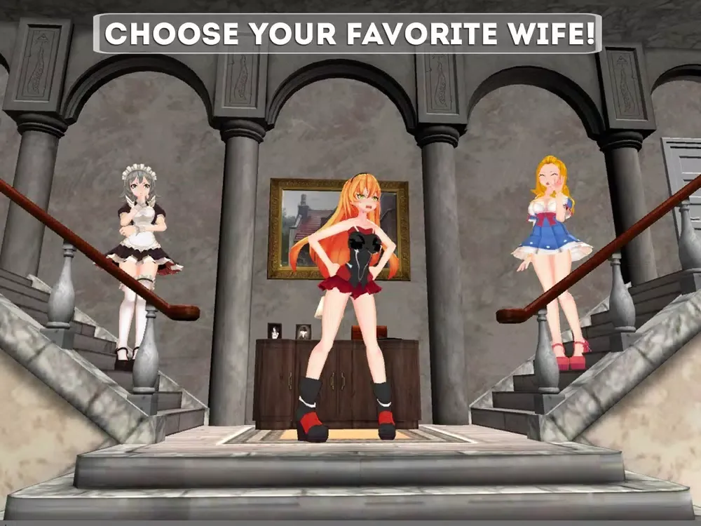 Scary Wife 3D iPad  Screenshots