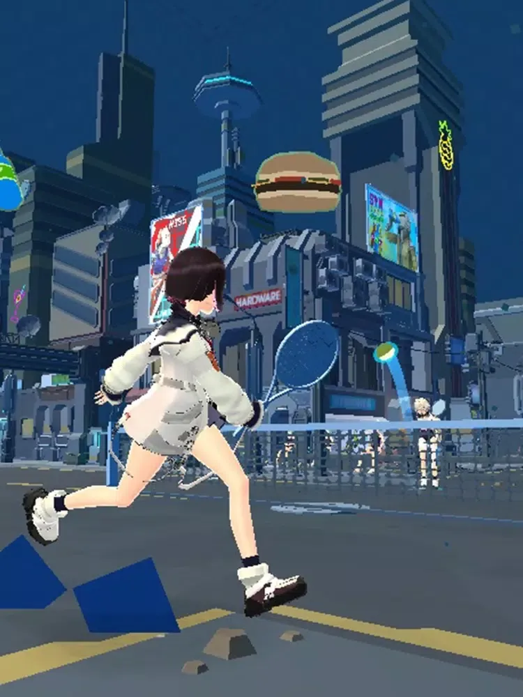 Hyper Tennis Girls iPad  스크린샷