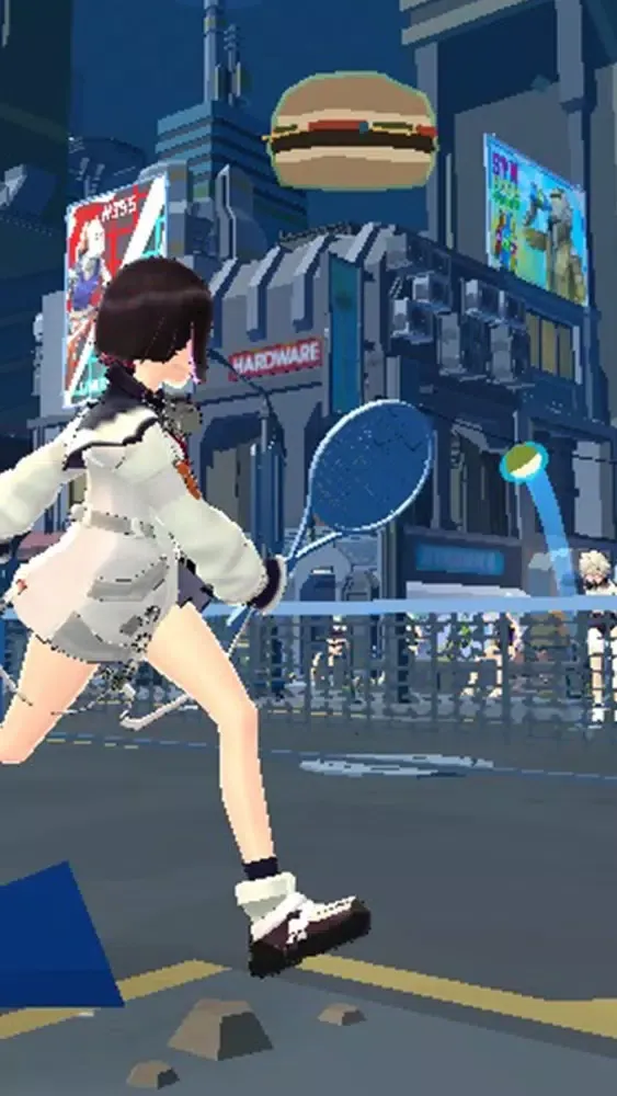 Hyper Tennis Girls 스크린샷