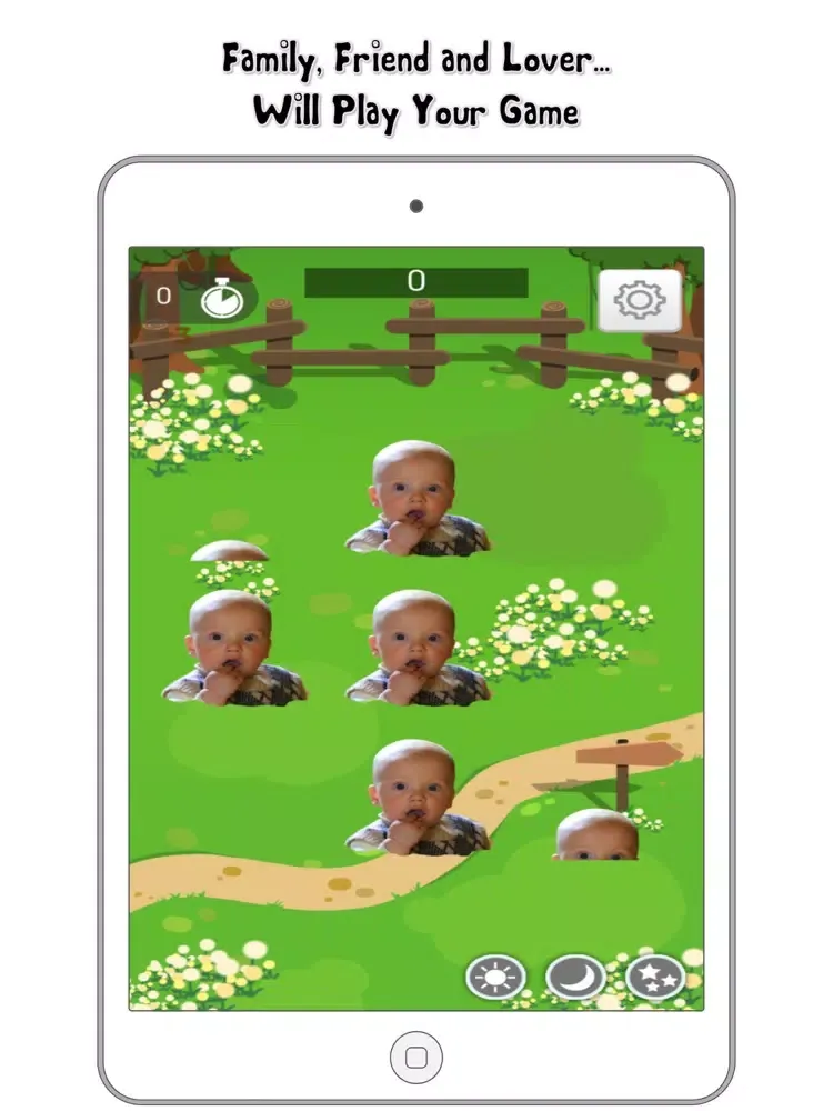 Tangkapan skrin NDG - Whack a Mole iPad 