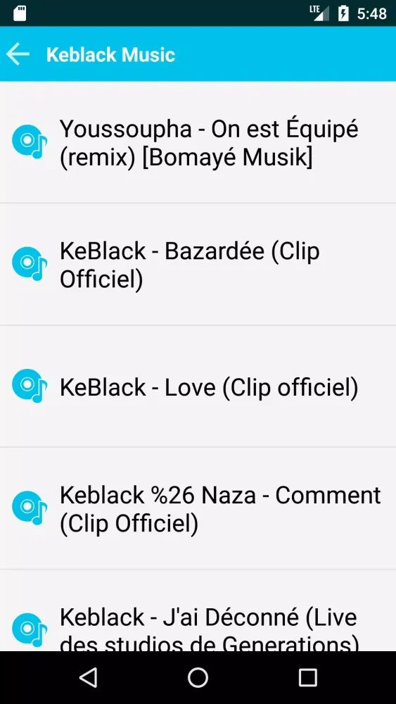 Keblack Music Full Screenshots