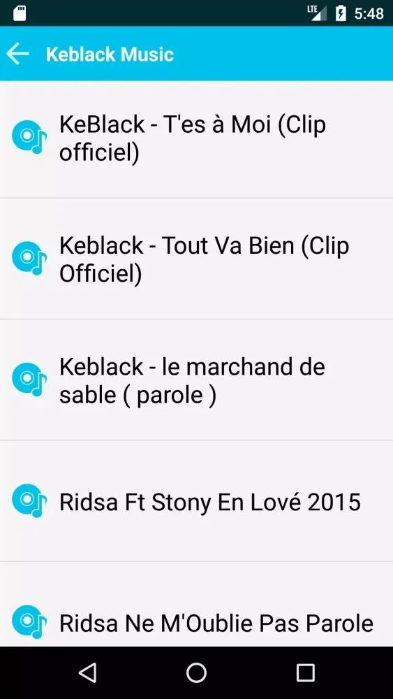 Keblack Music Full Screenshots