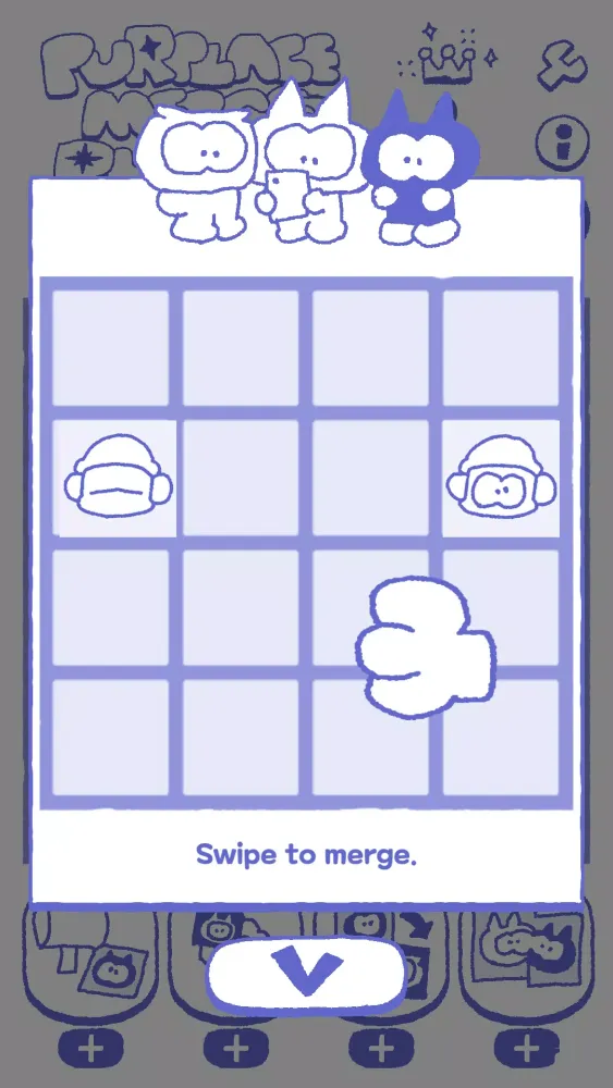 PURPLACE Merge Puzzle应用截图
