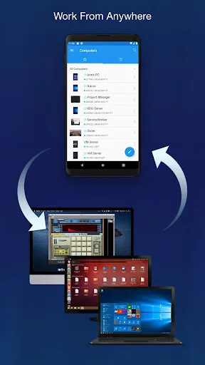 Remotix VNC, RDP, NEAR Ekran Görüntüleri