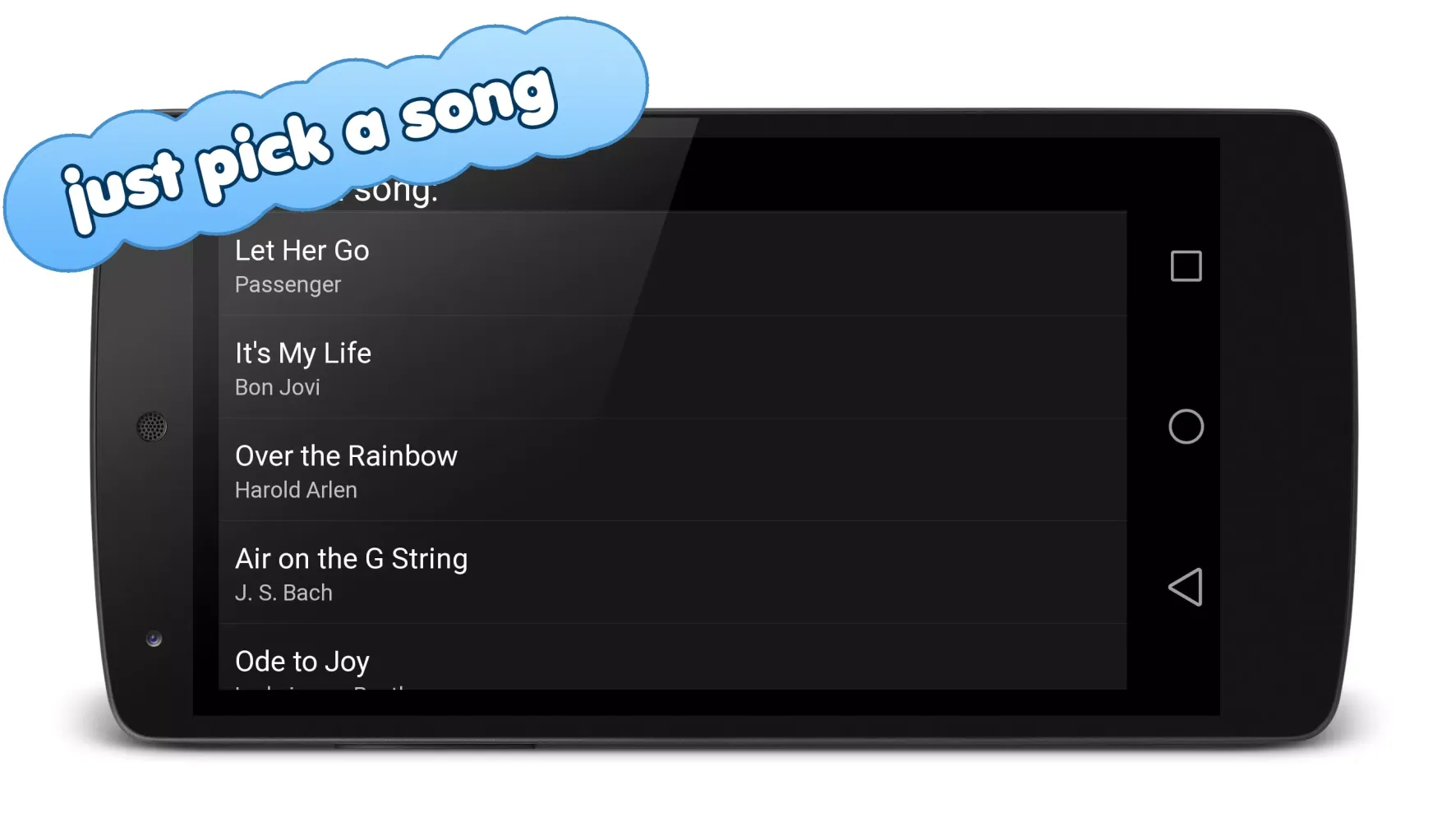 ภาพหน้าจอของ Mini Piano