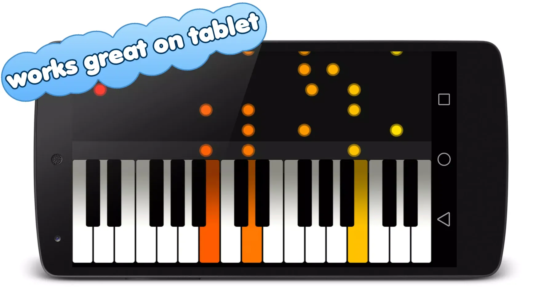 ภาพหน้าจอของ Mini Piano