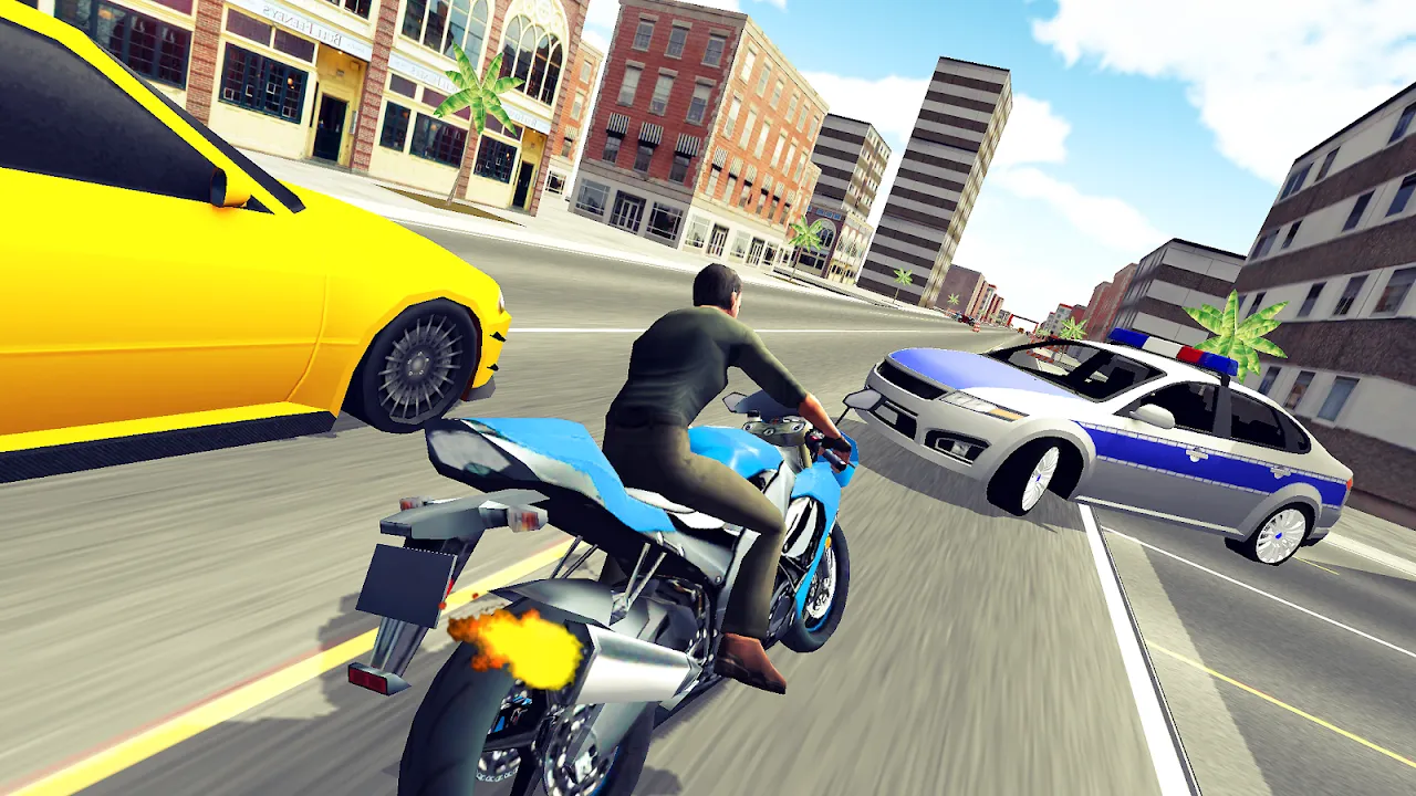 Moto Racer 3D Ekran Görüntüleri