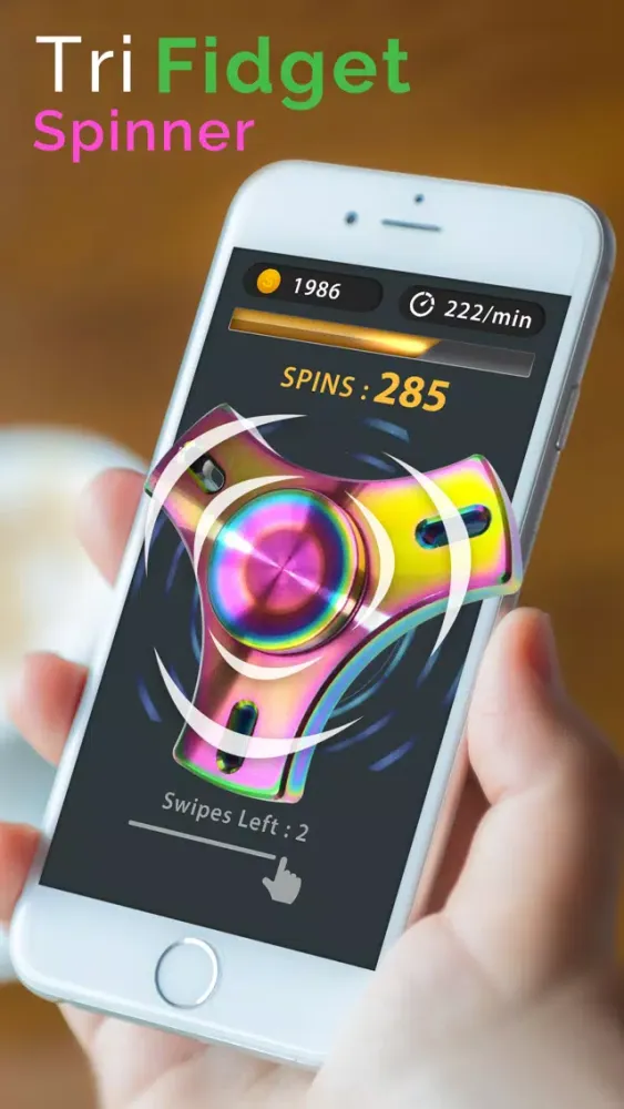 Fidget Spinner Toy - Top Hand Finger Simulator Screenshots