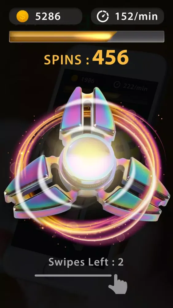 Fidget Spinner Toy - Top Hand Finger Simulator Screenshots