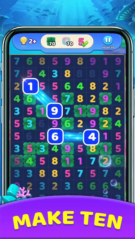 Number Blast: Match Ten Puzzle Screenshots