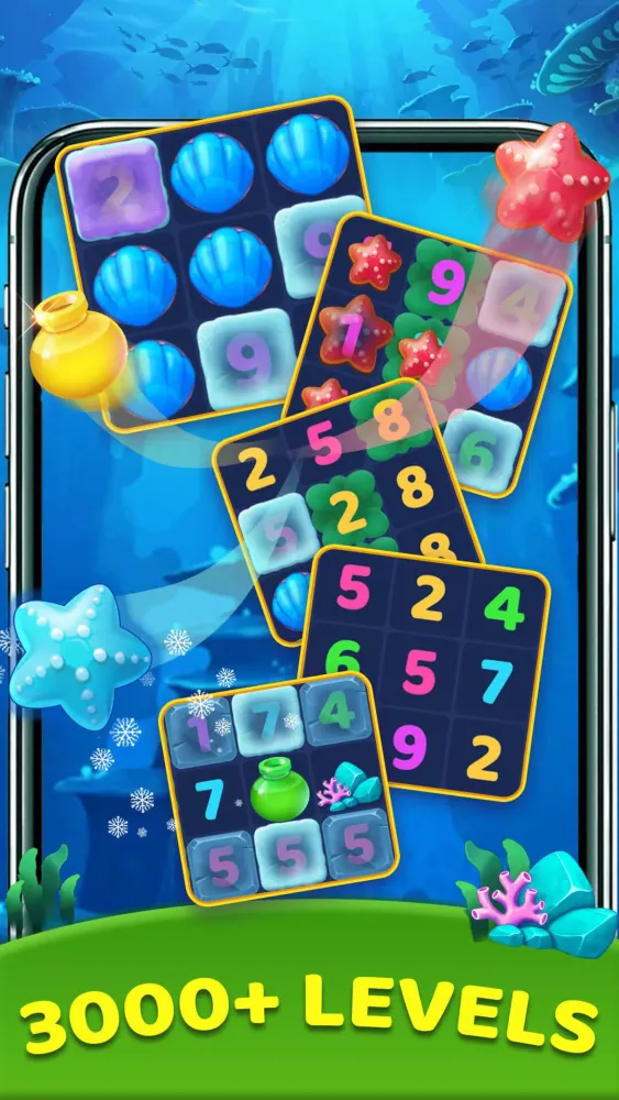 Number Blast: Match Ten Puzzle Screenshots