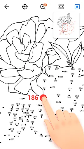 Dot to Dot to Coloring Screenshots