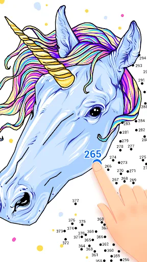 Dot to Dot to Coloring Screenshots