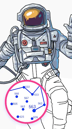 Dot to Dot to Coloring Screenshots