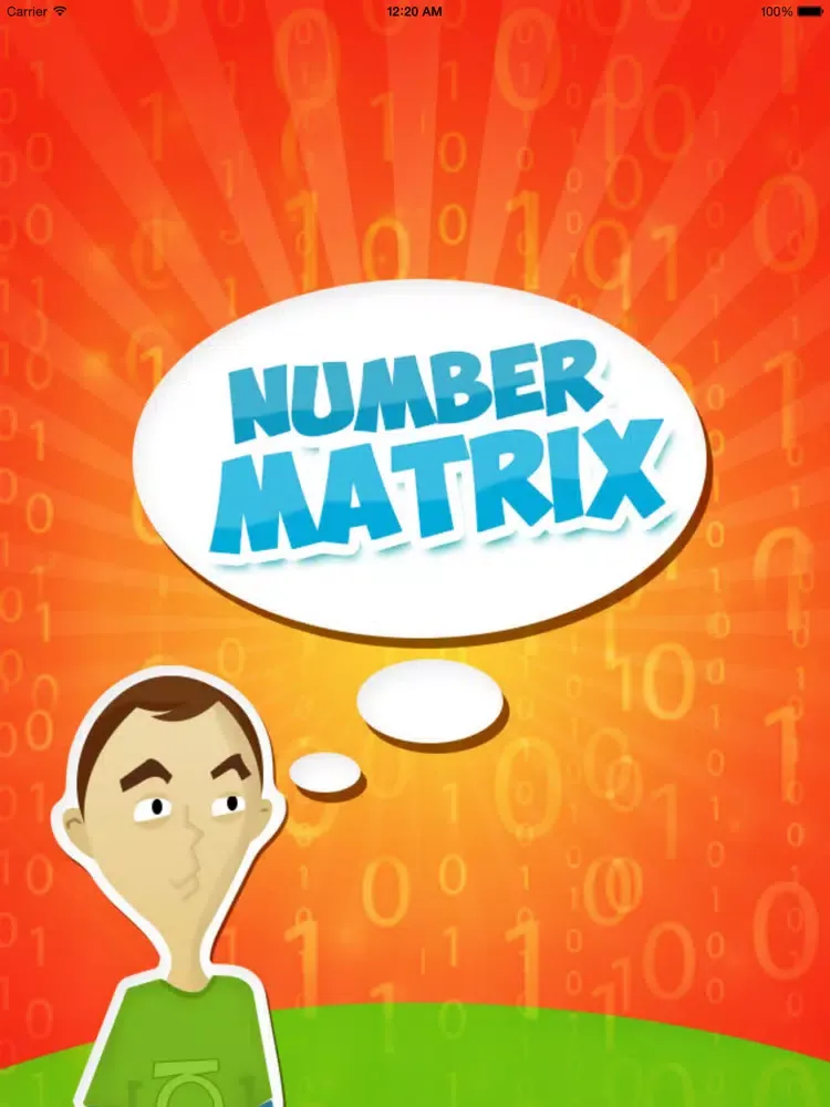 Ảnh chụp màn hình của Number Matrix - The Brain Game iPad 