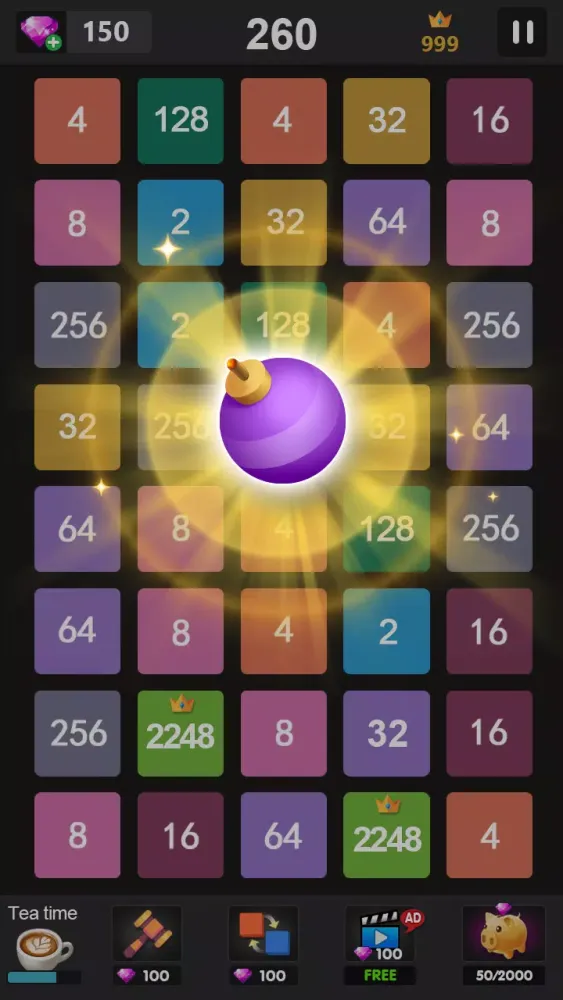 Zrzuty ekranu 2248 - 2048 puzzle games