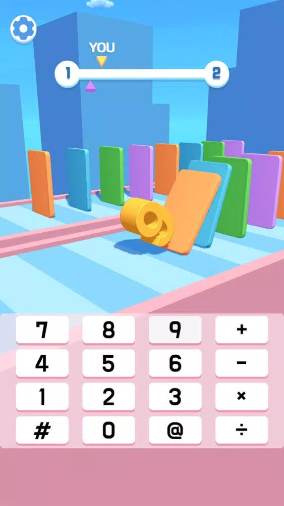 ภาพหน้าจอของ NumSpin - Number Spin Games