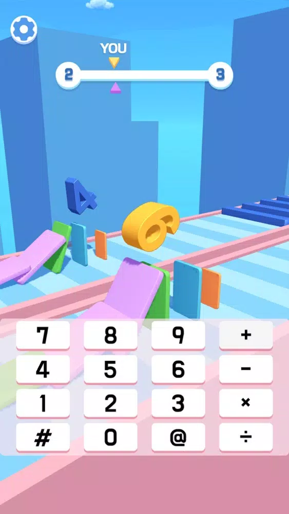 ภาพหน้าจอของ NumSpin - Number Spin Games