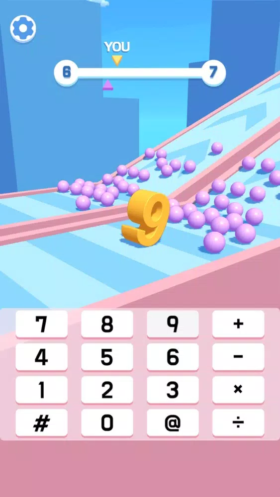 ภาพหน้าจอของ NumSpin - Number Spin Games