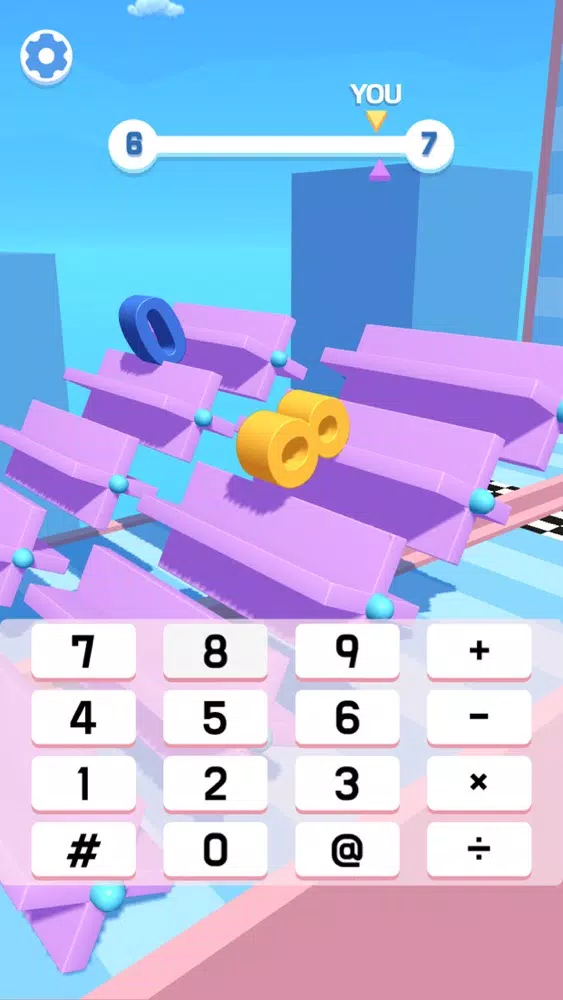 ภาพหน้าจอของ NumSpin - Number Spin Games