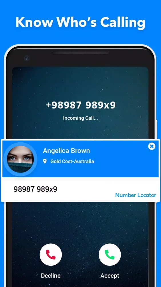 Mobile Number Locator應用截圖