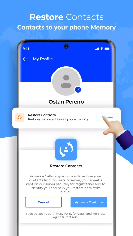 Tangkapan skrin Caller Name ID: Number Lookup