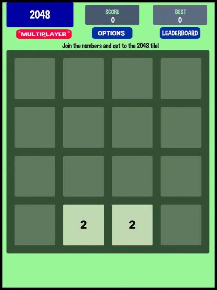 A Multiplayer 2048 Number Puzzle & Logic Games for Free iPad 應用截圖