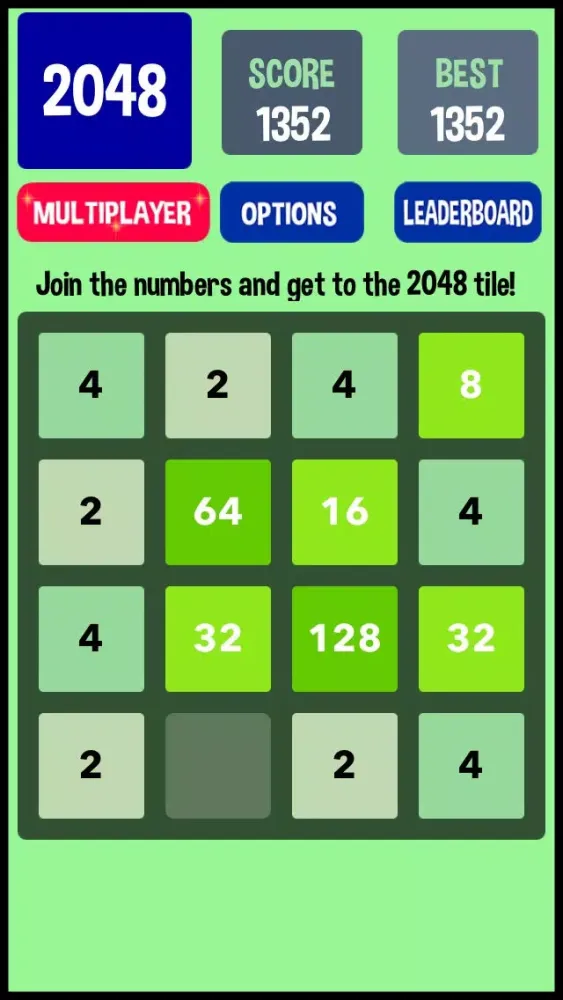 A Multiplayer 2048 Number Puzzle & Logic Games for Free應用截圖