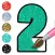 Glitter Number & ABC Coloring