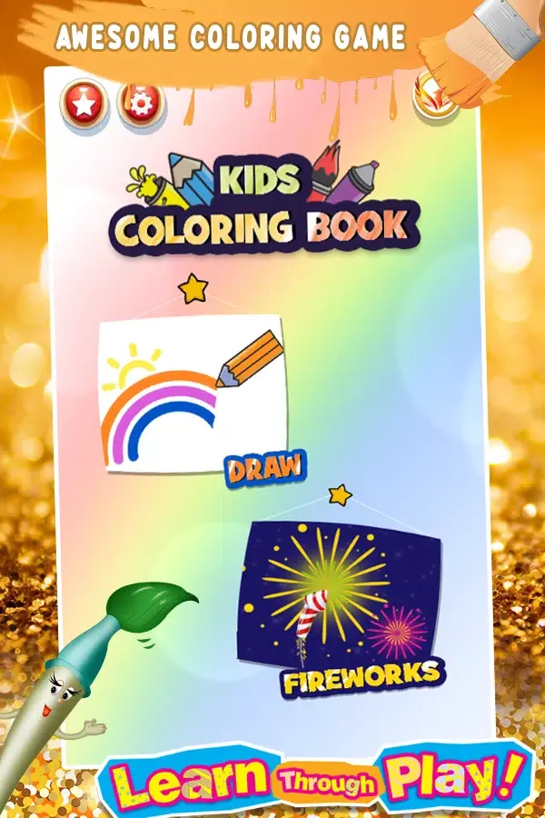 Captures d'écran de Glitter Number & ABC Coloring