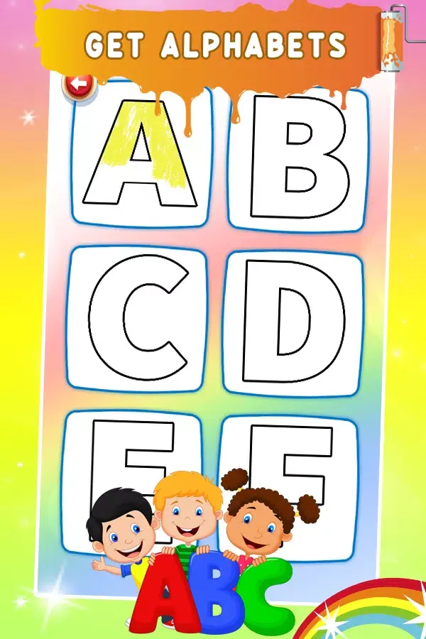 Captures d'écran de Glitter Number & ABC Coloring