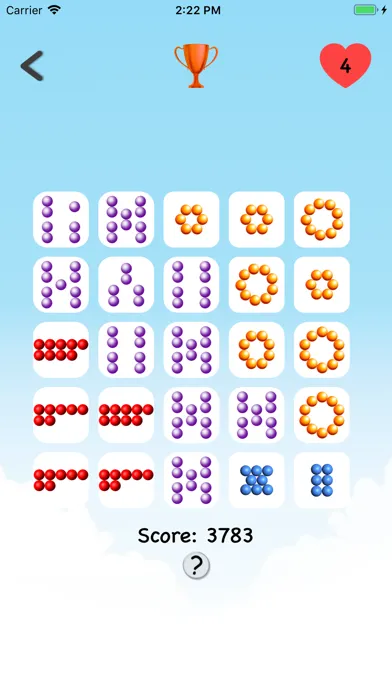 Capturas de tela do NumberShapes