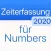 Zeiterfassung 2020 für Numbers