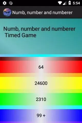 numb, number & numberer champ سکرین شاٹس