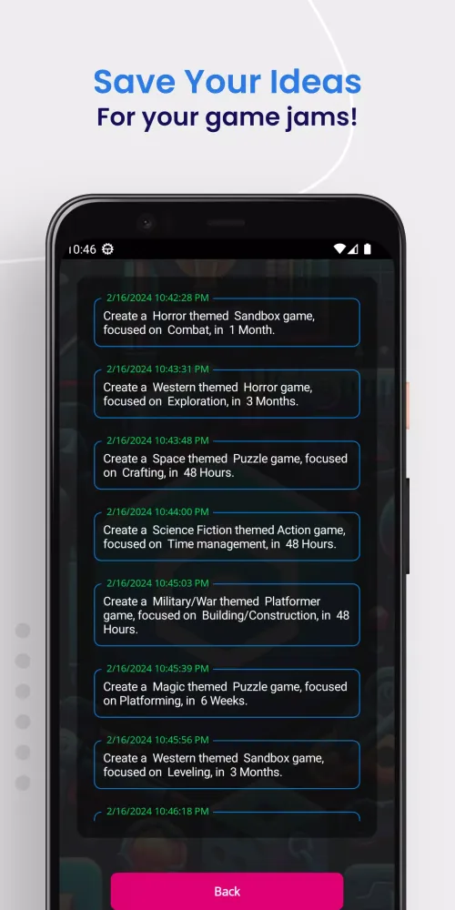 Game Jam Genie Screenshots