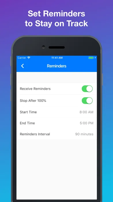 Tangkapan skrin Daily Water Tracker & Reminder