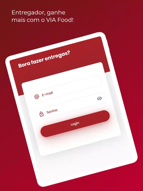 VIA para Entregadores iPad  Ekran Görüntüleri