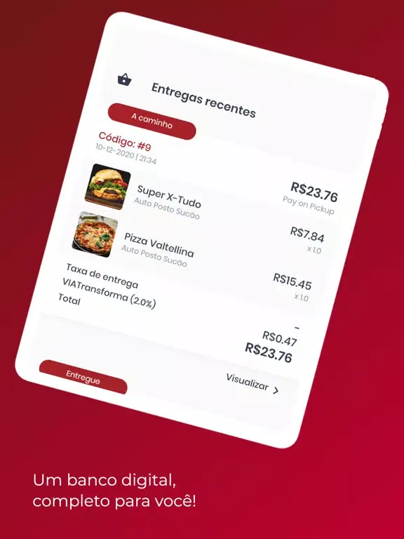 VIA para Entregadores iPad  Ekran Görüntüleri
