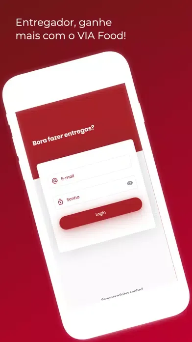 VIA para Entregadores Ekran Görüntüleri