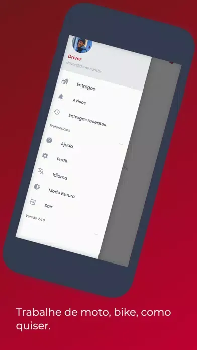 VIA para Entregadores Ekran Görüntüleri