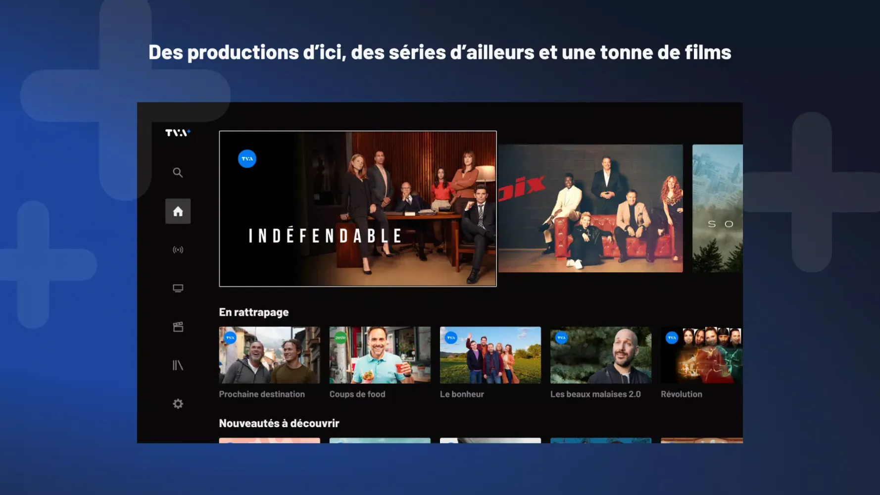 Скриншоты TVA+ (tvApp)