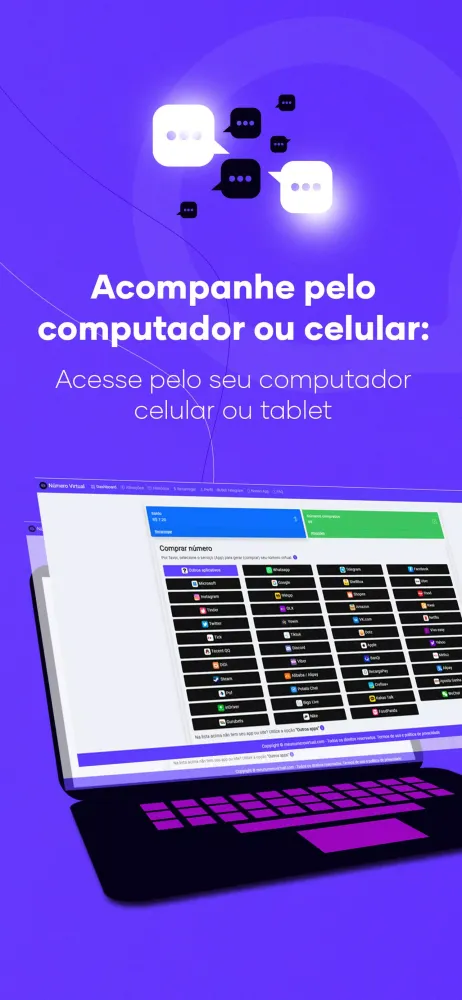 Captures d'écran de Número Virtual