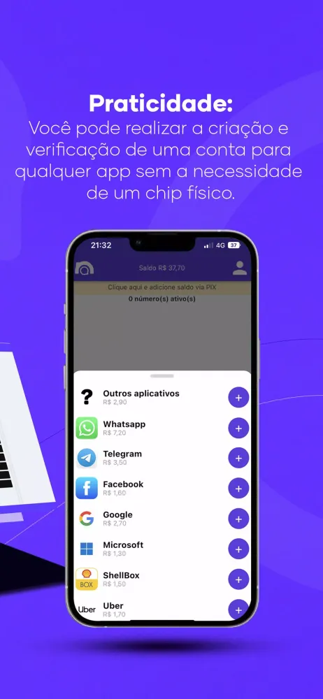 Captures d'écran de Número Virtual