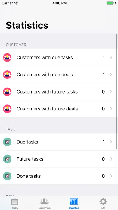 ภาพหน้าจอของ CRM360 - Customer Manager