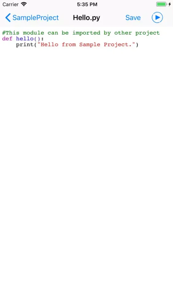 PythonBox Screenshots