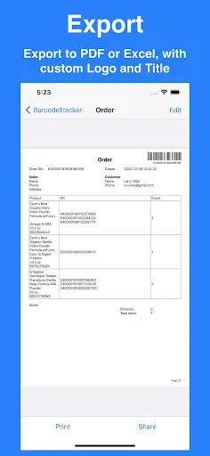iBarcode - Barcode Scanner & Q应用截图